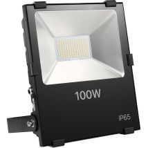 Proyector led de interior/exterior blanco frío extra plano de 100W