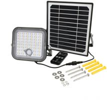 Proyector solar led solpar - 10W - 1500lm - 4000K - IP65 - Negro - pir