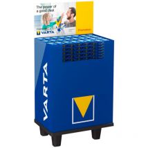 Présentoir promotionnel 198 blisters 12 piles Varta longlife power