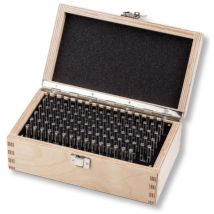 Prüfstiftsätze Spezialstahl din 2269 ø 0,30-1,0/40/0,01mm