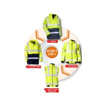 Prävention Parka 4 in 1 LMA hohe Sichtbarkeit T6 xxl Neongelb/ Marine - 5002 T6/XXL