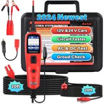 PS100 Stromkreissonden-Kit, Diagnosetool für elektrische Systeme, integrierter Leistungsschalter, leicht ablesbarer AC/DC-Stromwiderstand,