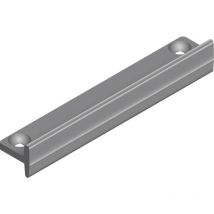 PS40 Vorderes Clipteil Befestigung der Laufschiene, Einnuten, ks schwarz - Cinetto