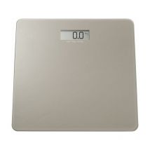 Biacchi Gianfranco - pèse-personne avec affichage lcd capacité max. 150KG base en verre gris colombe