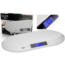 AD8139 Pèse-Bébé Numérique jusqu'à 20Kg Balance Électronique pour Enfant Affichage lcd - Adler