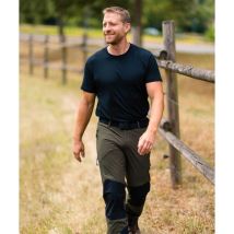 Outdoorhose X-treme Stretch Grün/Schwarz Größe 29 untersetzt - PSS