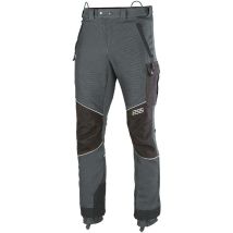 Pss X-treme Work Pantalon De Travail Sans Membrane, Gris/noir, Taille 27 - Taille Courte