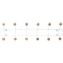 Pt' - Kleiderhaken saturnus, Holzkugeln, 53,5 cm