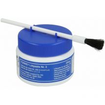 Le Sanitaire - Pâte à braser n° 3 avec pinceau pot de 250 g