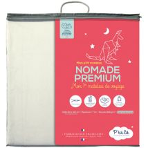 P'tit Lit - Matelas de Voyage Bébé - Pliant - 60x120 cm - Epaisseur 7 cm : Moelleux et confortable - Pliable : Idéal pour couchage d'appoint