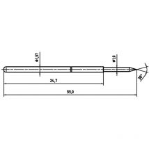 Hartmann 1025/E-B-1.5N-AU-1.0 Präzisionsprüfstift - PTR