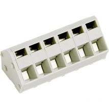 Ptr Hartmann 53000030001f Federkraftklemmblock 2.50 Mm² Polzahl 3 Kiesel-grau 1 St.