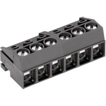 PTR Hartmann Boîtier femelle pour câble série AK130 Nbr total de pôles 2 Pas: 5 mm 50130022001G 1 pc(s) D50670