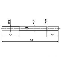 Hartmann h 1010 c Präzisionsprüfstifthülse - PTR