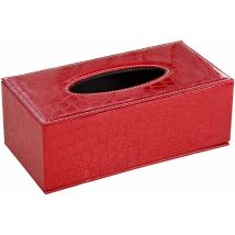 Pu Ménage Bureau Rectangulaire Boîte De Mouchoirs en Papier Porte-Boîte Couverture Cas Serviette Porte-Voiture Voiture Décoration Automobile