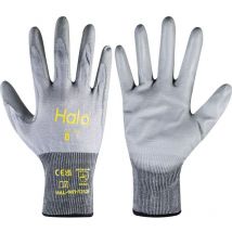 Halo - Cut b 18 Gauge pu Palm Coated Size 8