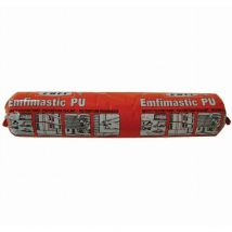 Emfi - Masilla de poliuretano PU25 Marrón - Bolsa de 400 ml - 74064CE093