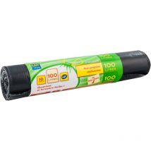 Sacchi della spazzatura da 100 litri con maniglie scorrevoli