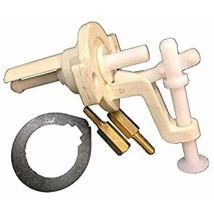 Pulsante manuale d'emergenza Tronic – 80007036 – ricambio cassetta incasso – materiale sintetico, ottone – Pucciplast