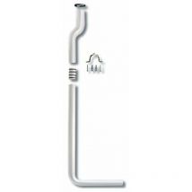 Pucciplast - Tubo A Mezza Altezza In Due Pezzi Con Manicotto - 78 X 25 Cm Ø50-32 Mm