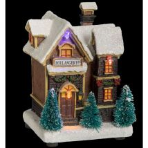 Aldea de Navidad a pilas con 3 LED - Feeric lights & christmas