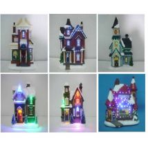 Aldea de Navidad a pilas con 3 led - Feeric lights & christmas