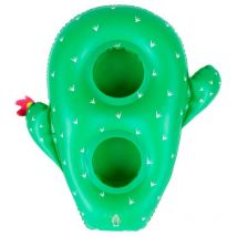 Posavaso inflable para la piscina o la playa - 2 bebidas - Cactus 34x33cm