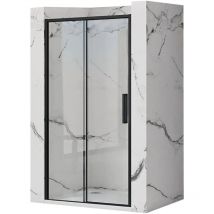 Puerta de ducha REA rapid slide black 120