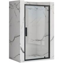 Puerta de ducha REA rapid swing black 100