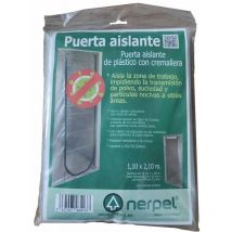 Puerta Plastico C/cremallera - 110x210 Cm