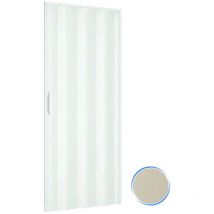 Pinto - Puerta plegable de interior en kit de pvc mod. Simona Marfil 1140 82x210 cm