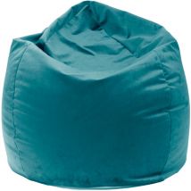 Jumbo Bag - puf de pera - azul pavo real - 14200v-34