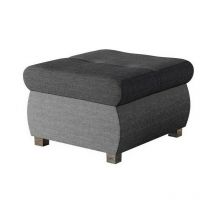 Reposapiés Comfivo 122, Lux 05 + Lux 06, 39x60x60cm, Diámetro: 0, Tapiz, Patas: Metal, 0