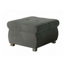 Mirjan24 - Reposapiés Comfivo 122, Uttario Velvet 2971, 39x60x60cm, Diámetro: 0, Tapiz, Patas: Metal, 0