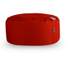 Happers - Puff Redondo Polipiel Outdoor Rojo Rojo