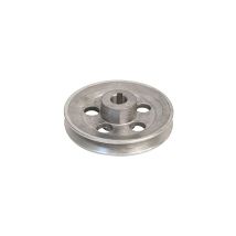 Puleggia in alluminio 1 Gola Foro 20 mm Diametro Esterno 118 mm Sezione a