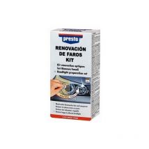 Presto - Pulidor Coche Faros 3 Lijas Gamuza Taco Spray Laca Motip