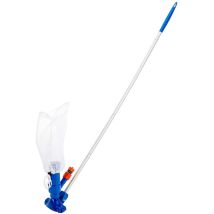 Kokido – Kit Aspiratore Venturi per Piscina – Asta in alluminio 120 cm – Rimuove detriti e foglie facilmente