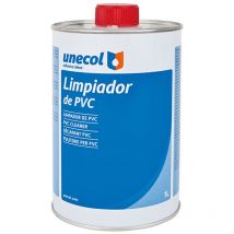 Detergente per pvc, tanica in metallo da 1L, marca Unecol