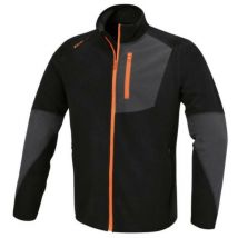 Pull micropolaire zippé homme Beta 7657N - Noir - l - Noir