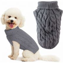 Pull-Overs pour Chiens, Pull pour Chien, Pull pour Chien Moyen, Pull d'hiver pour Chien, pour Animaux domestiques Temps Froid Manteaux vêtements de