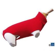 Pull pour chien New Basic rouge Taille : T24