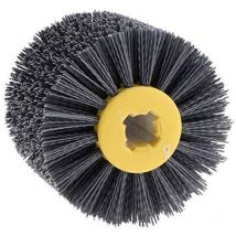 Cfgtvb - Pull Wheel Nylon Brush - 180/240 Grit - For Wood Brush, Satin Machine (180 Grit) 85VWF7BJ1