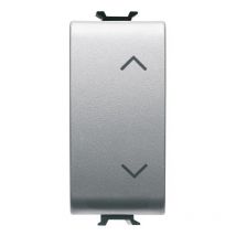 Doble Pulsador Gewiss Chorus interbloqueado para persiana de titanio GW14140