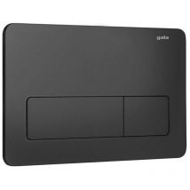 Gala - Pulsador Dual Negro Cisterna Empotrada Eon