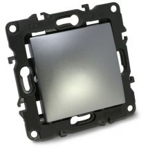 Atmoss - Pulsador serie Dynamic S20 color aluminio - Aluminio