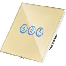 Gold - Pulsador táctil para persianas enrollables Wi-Fi con n