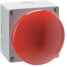 Pulsante Palmo Rosso Oscillante 1na+1nc ( Lovato Cod. Lp9s11r )