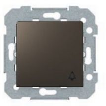 Pulsante campana grigio lava viva serie BJC 23516-1GL