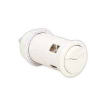 Manopola bianca per il telaio di supporto tecnico